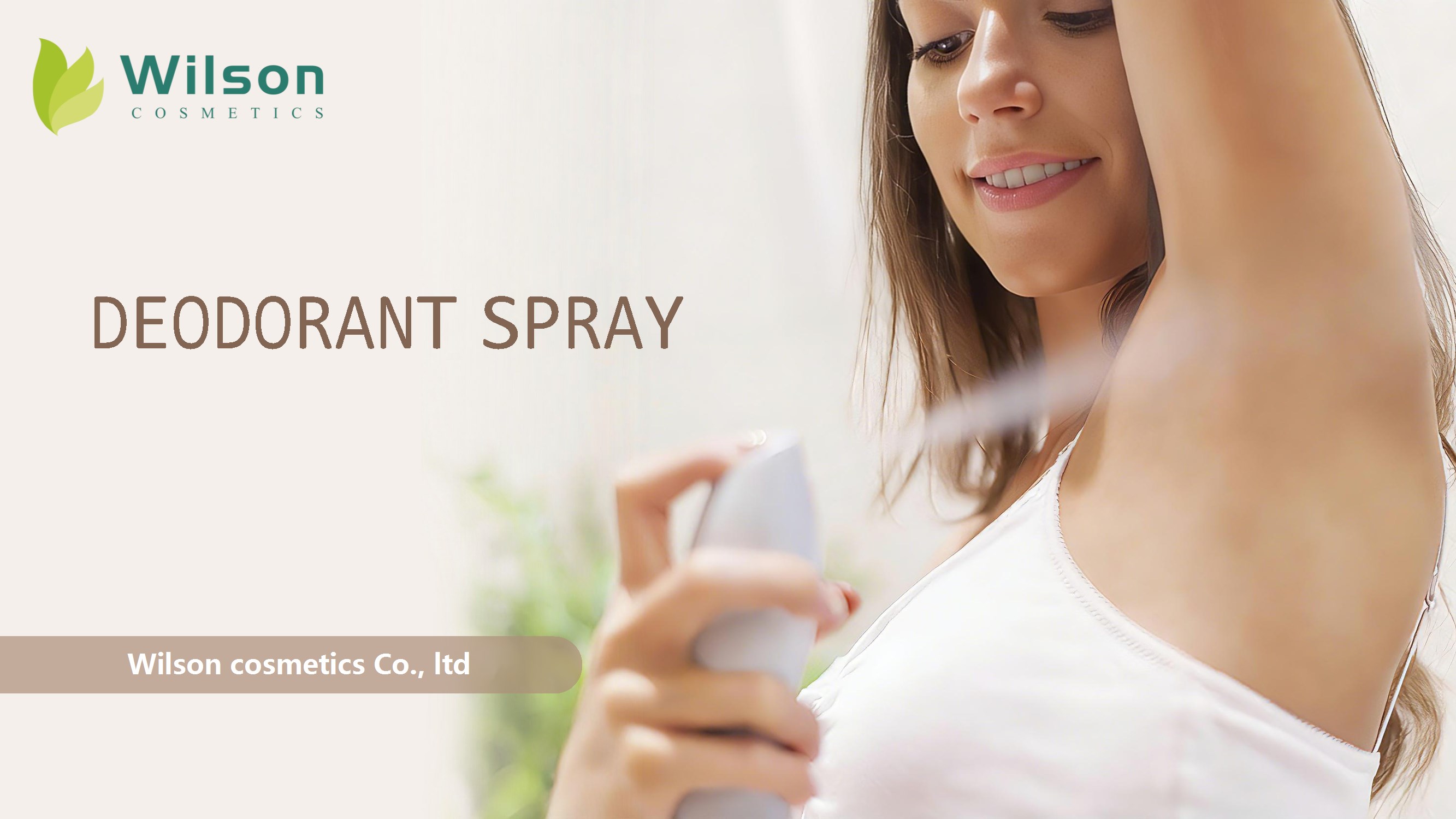 Aerosol desodorante