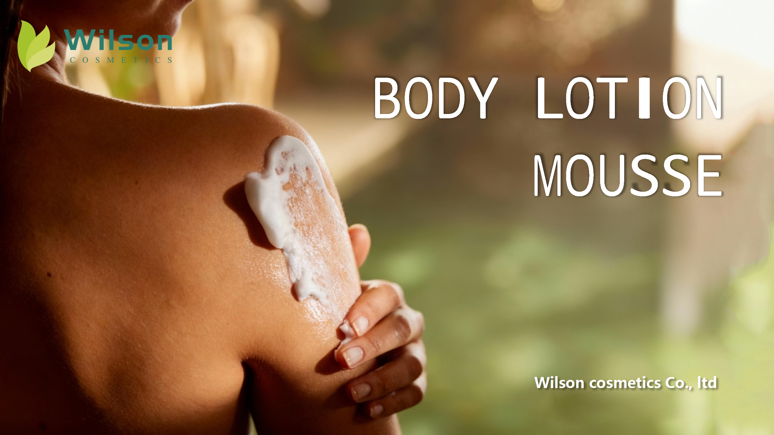 Mousse de loción corporal