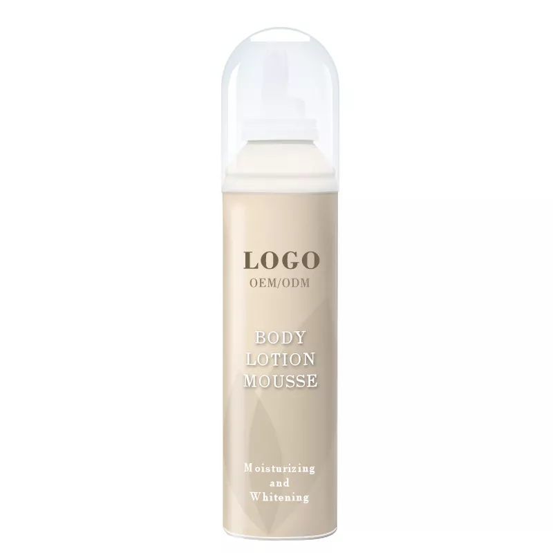 Fragancia duradera nutrir el cuerpo de la loción mousse