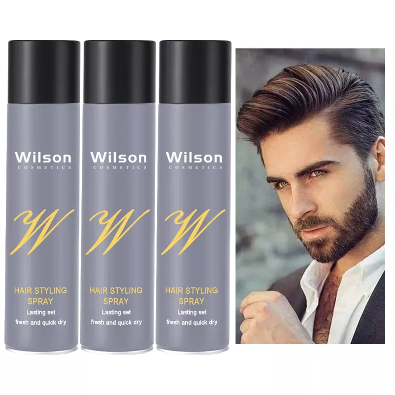 Spray para peinar el cabello suave y esponjoso y elegante con brillo