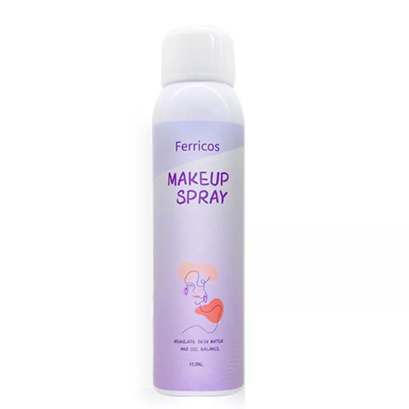 Spray fijador de maquillaje resistente al agua y al sudor